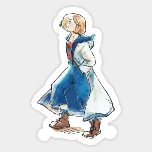 13th Doctor Sticker